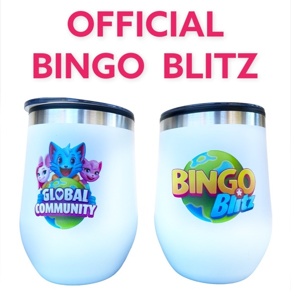 BINGO BLITZ- Official SWAG Tumbler from the LA live event!! NEW - Picture 1 of 10